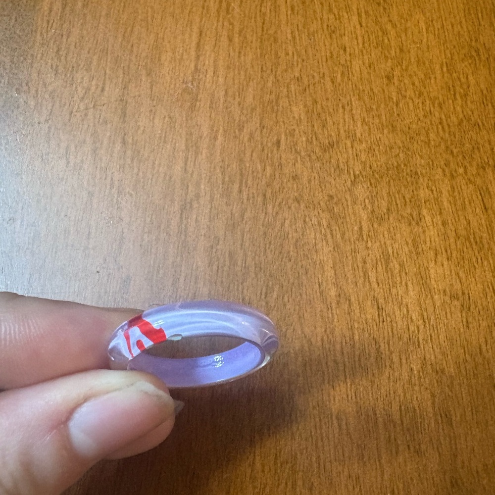 Amazon Purple and Red Women's Ring